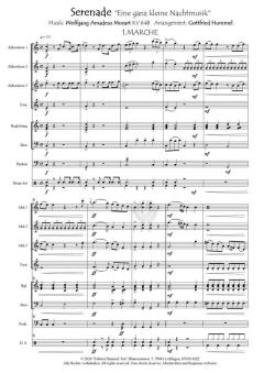 Serenade "Eine ganz kleine Nachtmusik" KV 648  von Wolfgang Amadeus Mozart 