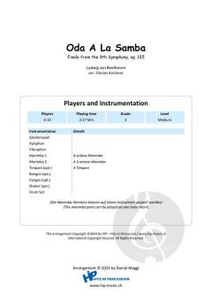 Oda A La Samba von Ludwig van Beethoven 