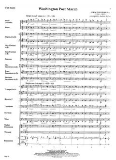 Washington Post, The (March) (John Philip Sousa) 
