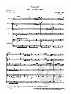 Concerto C-Dur op. 44/11 RV 443 / PV 79 von Antonio Vivaldi 