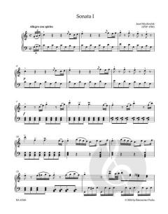 6 leichte Sonaten für Clavier von Josef Myslivecek (Download) 