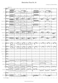 Slawischer Tanz Nr. 10 von Antonín Dvořák (Download) 