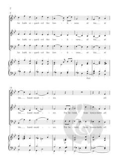 Abendliche Gesänge in C und B von Charles Villiers Stanford 