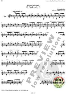 Collected Works for Guitar 1 von Fernando Sor (Download) 