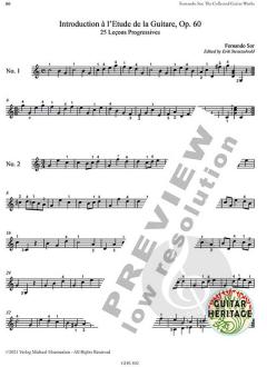 Collected Works for Guitar 2 von Fernando Sor (Download) 