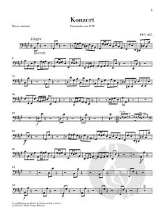 Cembalokonzert Nr. 4 A-dur BWV 1055 von Johann Sebastian Bach 
