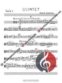 String Quintet von Roger Sessions 