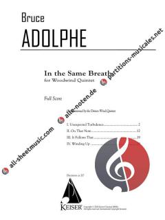 In the Same Breath von Bruce Adolphe 