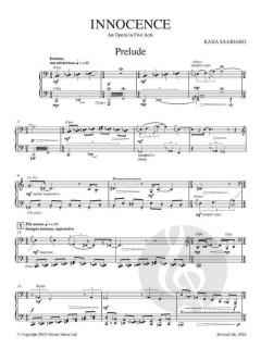 Innocence (Vocal Score) von Kaija Saariaho (Download) 