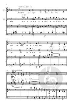 On Christmas night (Sussex Carol) von Bob Krogstad (Download) 