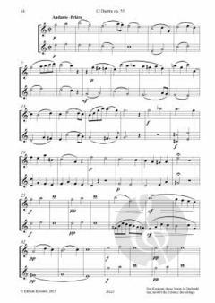 12 kleine Duette op. 55 Band 3 (Nr. 7-9) von Eugène Walckiers 