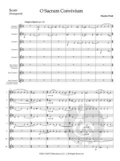 O Sacrum Convivium von Martin Watt 