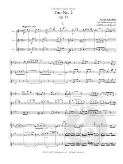 Trio No. 2 op. 13 von Friedrich Kuhlau 