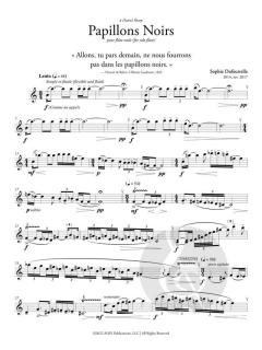 Papillons Noirs von Sophie Dufeutrelle 