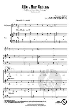 All for a Merry Christmas von George L.O. Strid (Download) 
