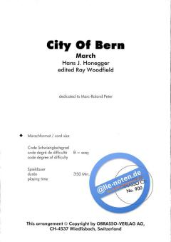 City Of Bern von Hans J. Honegger 