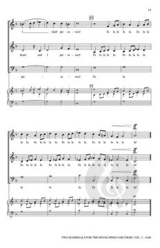 2 Madrigals for the Developing SAB Choir 2 von Thomas Ravenscroft (Download) 