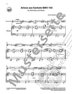 Arioso aus der Kantate BWV 156  von Johann Sebastian Bach 