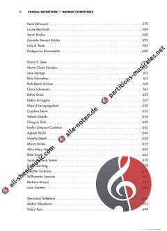 Choral Repertoire by Women Composers 