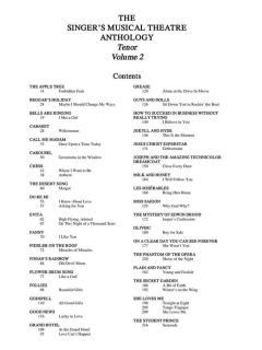 The Singer's Musical Theatre Anthology Vol. 2 Tenor 