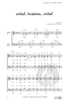 The Lullaby Choirbook von Carsten Gerlitz 