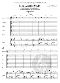 Missa Solemnis von André Waignein 