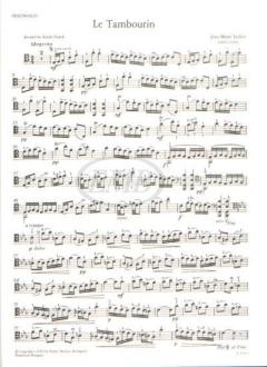 Le tambourin von Jean-Marie LeClair 