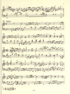 Toccaten BWV 910-916 von Johann Sebastian Bach 