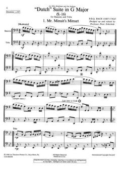 Dutch Suite In G Major von P. D. Q. Bach 