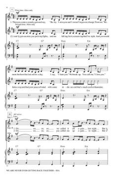 We Are Never Ever Getting Back Together von Taylor Swift 