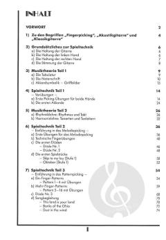 Modernes Fingerpicking 1 von Hans Westermeier 