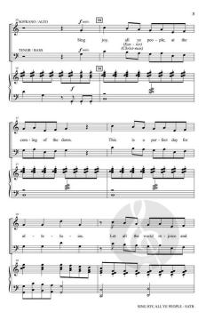 Sing Joy, All Ye People von Joseph M. Martin (Download) 