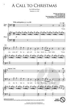 A Call To Christmas von Adam Miller (Download) 