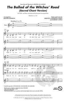 The Ballad Of The Witches' Road von Kristen Anderson-Lopez (Download) 