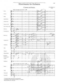 Anthologie von Orchesterwerken 2 von Leonard Bernstein 