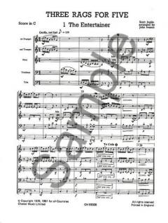 3 Rags For Five (Scott Joplin) 
