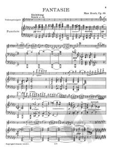 Schottische Fantasie op. 46 von Max Bruch für Violine und Orchester im Alle Noten Shop kaufen