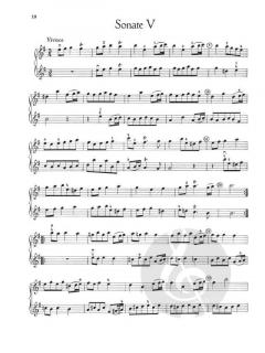 Sechs Sonaten Band 2 von Jacques-Christophe Naudot 