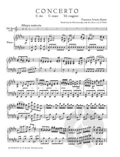 Hornkonzert E-Dur Murray C51 von Antonio Rosetti für Horn und Klavier