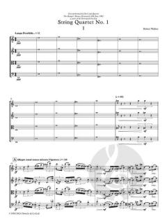 String Quartet No. 1 von Robert Walker 