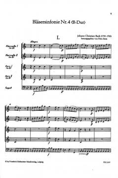 Bläser-Sinfonien 4-6 (Johann Christian Bach) 