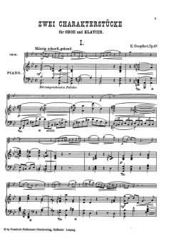 2 Charakterstücke, op. 27 von Karl Eduard Goepfart 