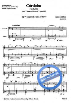 Córdoba von Isaac Albéniz 
