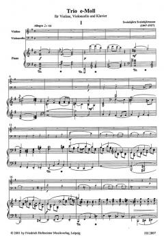 Trio e-Moll (Sveinbjörn Sveinbjörnsson) 