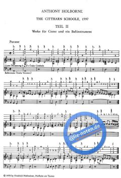 Die Tabulatur, Heft 22 von Anthony Holborne 