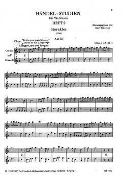 Händel-Studien für Horn Heft 2 im Alle Noten Shop kaufen