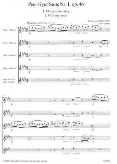 Peer Gynt Suite Nr. 1 von Edvard Grieg 