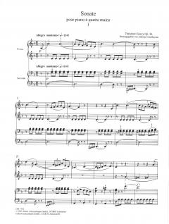 Sonate d-moll op. 36 von Theodore Gouvy 