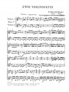 2 Violinduette von Antonio Rosetti im Alle Noten Shop kaufen