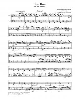 3 Duos concertants von Antonio Bartolomeo Bruni für 2 Bratschen (Drüner) im Alle Noten Shop kaufen
